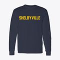 Shelbyville Kentucky Classic Block Classic Long Sleeve T-Shirt additional view 1