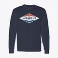Lackland Afb Texas Diamond Star Classic Long Sleeve T-Shirt additional view 1