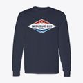 Emerald Lake Hills California Diamond Star Classic Long Sleeve T-Shirt additional view 1