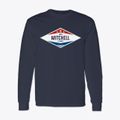 Mitchell Illinois Diamond Star Classic Long Sleeve T-Shirt additional product view 1