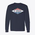 St. Stephens North Carolina Diamond Star Classic Long Sleeve T-Shirt additional view 1