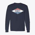 Pompey New York Diamond Star Classic Long Sleeve T-Shirt additional view 1