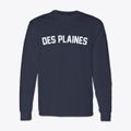 Des Plaines Illinois Classic Curve Classic Long Sleeve T-Shirt additional product view 1