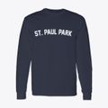 St. Paul Park Minnesota Classic Curve Classic Long Sleeve T-Shirt additional view 1