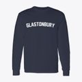 Glastonbury Connecticut Classic Curve Classic Long Sleeve T-Shirt additional view 1