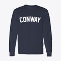 Conway Massachusetts Classic Curve Classic Long Sleeve T-Shirt additional view 1