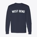 West Bend Wisconsin Classic Curve Classic Long Sleeve T-Shirt additional view 1