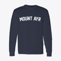 Mount Ayr Iowa Classic Curve Classic Long Sleeve T-Shirt additional view 1
