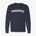 Marshfield Massachusetts Classic Curve Classic Long Sleeve T-Shirt additional view 1