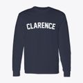 Clarence Iowa Classic Curve Classic Long Sleeve T-Shirt additional view 1