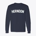 Herndon Virginia Classic Curve Classic Long Sleeve T-Shirt additional view 1