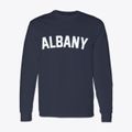 Albany New Hampshire Classic Curve Classic Long Sleeve T-Shirt additional view 1