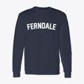 Ferndale Michigan Classic Curve Classic Long Sleeve T-Shirt additional view 1