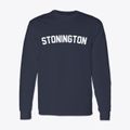 Stonington Connecticut Classic Curve Classic Long Sleeve T-Shirt additional view 1
