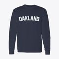 Oakland California Classic Curve Classic Long Sleeve T-Shirt additional view 1