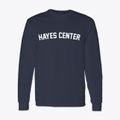 Hayes Center Nebraska Classic Curve Classic Long Sleeve T-Shirt additional view 1