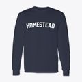 Homestead Iowa Classic Curve Classic Long Sleeve T-Shirt additional view 1