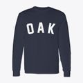 Oak Nebraska Classic Curve Classic Long Sleeve T-Shirt additional view 1