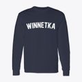 Winnetka Illinois Classic Curve Classic Long Sleeve T-Shirt additional product view 1