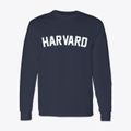 Harvard Illinois Classic Curve Classic Long Sleeve T-Shirt additional view 1