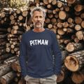 Pitman New Jersey Classic Curve Classic Long Sleeve T-Shirt additional product view 2
