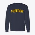 Freedom Wisconsin Classic Curve Classic Long Sleeve T-Shirt additional view 1