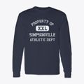 Simpsonville Kentucky Athletic Dept Classic Long Sleeve T-Shirt additional view 1
