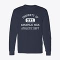 Annapolis Neck Maryland Athletic Dept Classic Long Sleeve T-Shirt additional view 1