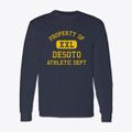 Desoto Texas Athletic Dept Classic Long Sleeve T-Shirt additional view 1