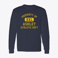 Ashley Illinois Athletic Dept Classic Long Sleeve T-Shirt additional view 1