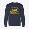 Wingate Indiana Athletic Dept Classic Long Sleeve T-Shirt additional view 1