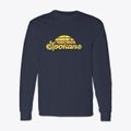Spokane Washington Sublime Sunset Classic Long Sleeve T-Shirt additional product view 1