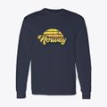 Norway Maine Sublime Sunset Classic Long Sleeve T-Shirt additional view 1