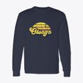 Otsego Michigan Sublime Sunset Classic Long Sleeve T-Shirt additional view 1