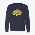 Hurt Virginia Sublime Sunset Classic Long Sleeve T-Shirt additional product view 1