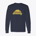 Brushy Oklahoma Sublime Sunset Classic Long Sleeve T-Shirt additional product view 1