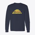 Dedham Massachusetts Sublime Sunset Classic Long Sleeve T-Shirt additional view 1