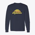 Amanda Ohio Sublime Sunset Classic Long Sleeve T-Shirt additional product view 1