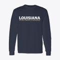 Louisiana White and Gold Classic Long Sleeve T-Shirt additional view 1