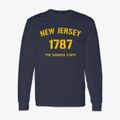 New Jersey Established Classic Long Sleeve T-Shirt additional view 1