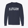 Auburn New Hampshire Timeless Retro Classic Long Sleeve T-Shirt additional view 1