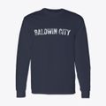 Baldwin City Kansas Timeless Retro Classic Long Sleeve T-Shirt additional view 1