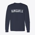 Hinsdale New Hampshire Timeless Retro Classic Long Sleeve T-Shirt additional view 1