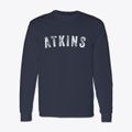 Atkins Arkansas Timeless Retro Classic Long Sleeve T-Shirt additional view 1