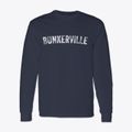 Bunkerville Nevada Timeless Retro Classic Long Sleeve T-Shirt additional product view 1
