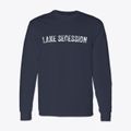 Lake Secession South Carolina Timeless Retro Classic Long Sleeve T-Shirt additional view 1