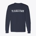 Blairstown Iowa Timeless Retro Classic Long Sleeve T-Shirt additional view 1