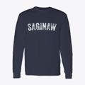 Saginaw Missouri Timeless Retro Classic Long Sleeve T-Shirt additional view 1