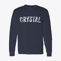 Crystal Wisconsin Timeless Retro Classic Long Sleeve T-Shirt additional view 1