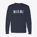 Miami Missouri Timeless Retro Classic Long Sleeve T-Shirt additional view 1